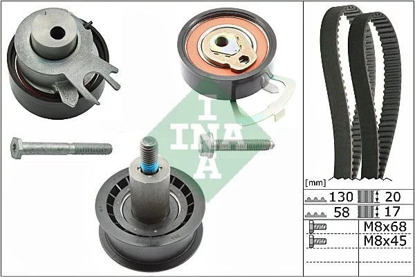 Kit de distribution INA 530 0538 10